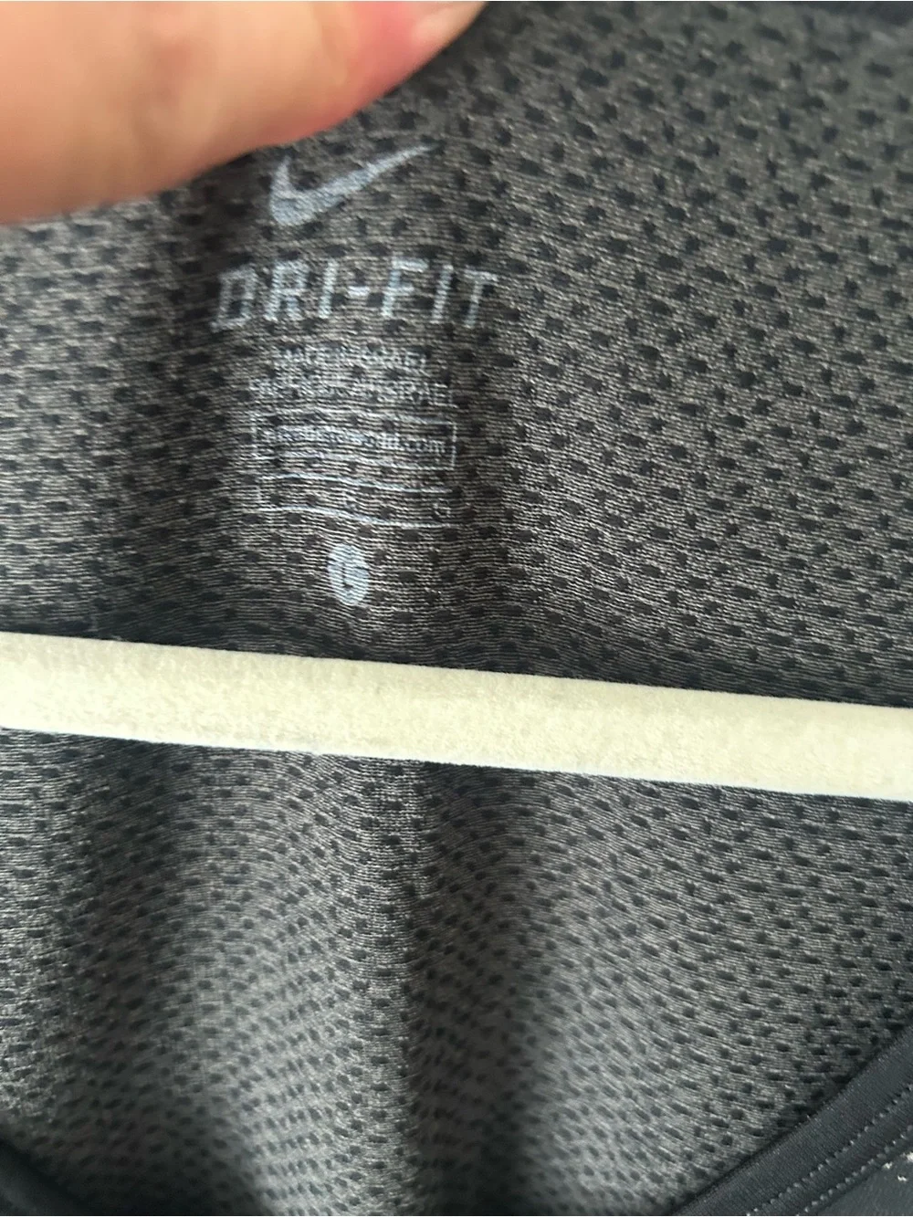 Nike Black Women's Dri-FIT Athletic Tank L